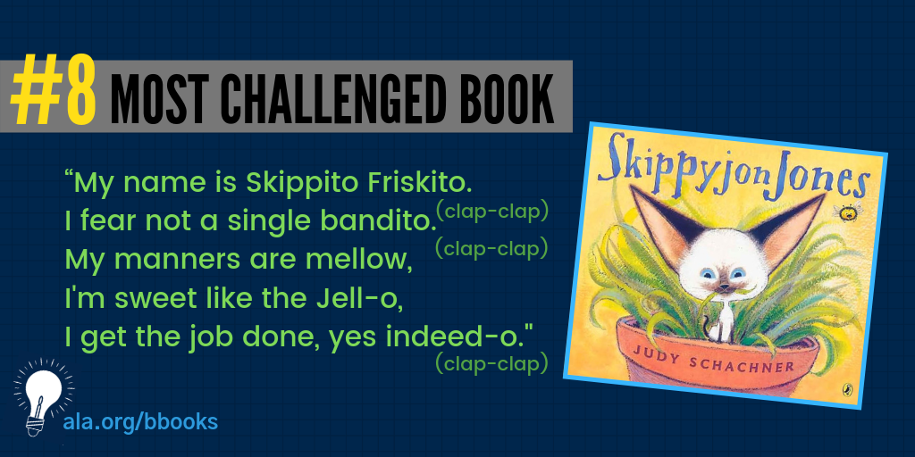 8. Skippyjon Jones series written and illustrated by Judy Schachner